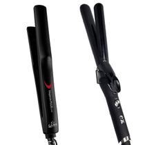 Prancha De Cabelo Gama Italy Profissional Cerâmica 410ºf Plus Chapinha Ions Bivolt Modelador Cacheador Frizz
