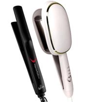 Prancha De Cabelo Gama Italy Profissional Cerâmica 410ºf Plus Chapinha Ions Bivolt Modelador Largo Prancha De Cabelo Gama Italy Profissional Cerâmica 410ºf Plus Chapinha Ions Bivolt Modelador Largo