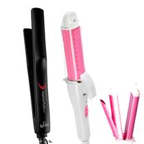 Prancha De Cabelo Gama Italy Profissional Cerâmica 410ºf Plus Chapinha Ions Bivolt Modelador prancha 2 em 1