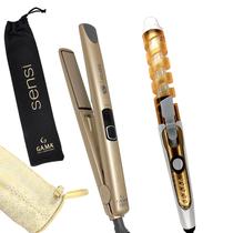 Prancha De Cabelo Gama Italy Profissional Cerâmica 450ºf Sensi Chapinha Progressiva Milhões Ions Dourado Modelador Spirale Nova Bivolt Prancha De Cabelo Gama Italy Profissional Cerâmica 450ºf Sensi Chapinha Progressiva Milhões Ions Dourado Modelador Spirale Nova Bivolt