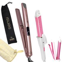 Prancha De Cabelo Gama Italy Profissional Cerâmica 450ºf Sensi Chapinha Progressiva Milhões Ions Rose Modelador 2 Em 1 Bivolt Prancha De Cabelo Gama Italy Profissional Cerâmica 450ºf Sensi Chapinha Progressiva Milhões Ions Rose Modelador 2 Em 1 Bivolt
