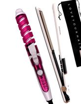 Prancha De Cabelo Philco Titanium Profissional Salão Digital Ions 450f Progressiva Chapinha Modelador Spirale Nova Bivolt