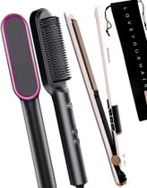 Prancha De Cabelo Philco Titanium Profissional Salão Digital Ions 450f Progressiva Escova 2 em 1 Marca Prosper HQ