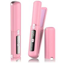 Prancha de Cabelo Prettrans Mini Sem Fio 2 em 1 USB