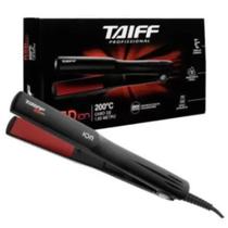 Prancha De Cabelo Taiff Red Ion Preto Aquecimento Rápido Bivolt