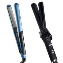 Prancha De Cabelos Alisadora Britania Titanium 220ºc Chapinha Progressiva Salão Blue Modelador Cacheador Frizz Bivolt Prancha De Cabelos Alisadora Britania Titanium 220ºc Chapinha Progressiva Salão Blue Modelador Cacheador Frizz Bivolt