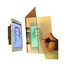 Prancha De Desenho Óptica Portátil Com Tela De Projeção Para Tablet Móvel, Ferramenta De Prancha De Desenho Óptica Portátil Com Tela De Projeção Para Tablet Móvel, Ferramenta De