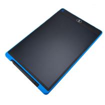 Prancha de desenho Placa de escrita manual LCD de brinquedo 30 cm azul para crianças