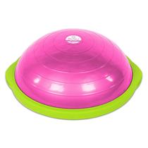 Prancha de Equilíbrio BOSU 50 cm Antiderrapante Tamanho Viagem Rosa