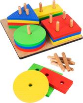 Prancha de Seleção Jogo Educativo Didático Infantil Em Madeira Crescer - Nig Brinquedos Prancha de Seleção Jogo Educativo Didático Infantil Em Madeira Crescer - Nig Brinquedos