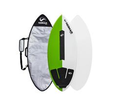 Prancha De Skimboard Profissional 1,32 Verde + Capa