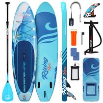 Prancha de Stand Up Inflável SereneLife 10'6" Estável com 81 cm de Largura Prancha de Stand Up Inflável SereneLife 10'6" Estável com 81 cm de Largura