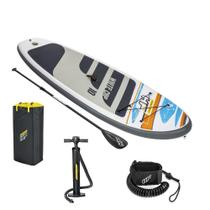 Prancha De Stand Up Inflável White Cap Com Remo + Bomba De Ar E Bolsa Bestway Prancha De Stand Up Inflável White Cap Com Remo + Bomba De Ar E Bolsa Bestway