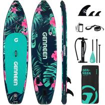 Prancha de Stand Up Paddle GENREEN 335x86x15cm 3 Quilhas Capacidade 250kg Prancha de Stand Up Paddle GENREEN 335x86x15cm 3 Quilhas Capacidade 250kg