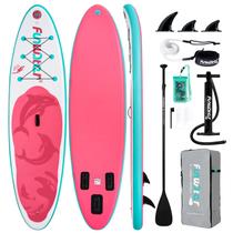 Prancha de Stand Up Paddle Inflável FunWater 10'/11'/11'6" Rosa Prancha de Stand Up Paddle Inflável FunWater 10'/11'/11'6" Rosa