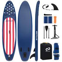 Prancha de Stand Up Paddle Inflável Goplus 10FT com Kit de Acessórios