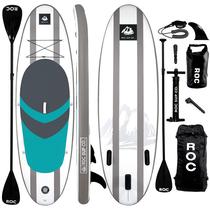 Prancha de stand up paddle inflável Roc Oceans 10 pés com acessórios