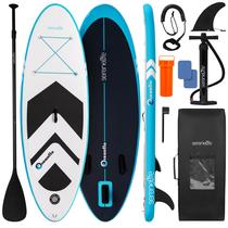 Prancha de Stand Up Paddle Inflável SereneLife 7'9" Estável para Crianças Prancha de Stand Up Paddle Inflável SereneLife 7'9" Estável para Crianças