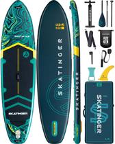 Prancha de Stand Up Paddle Inflável Skatinger 11'6x35 Super Larga 204 kg