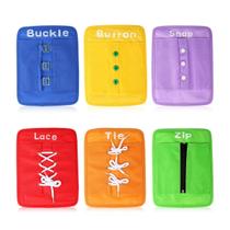 Prancha de vestir YHZAN Learn to Tie Shoes Montessori 2-8 anos Prancha de vestir YHZAN Learn to Tie Shoes Montessori 2-8 anos