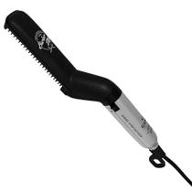 Prancha Escova Alisadora de Cabelo Barba Elétrica GaMa Italy Barber Style 165C Bivolt