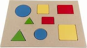 Prancha Geométrica - 8 Peças