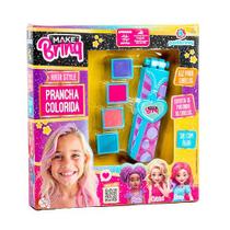 Prancha infantil para pintar cabelo makebrinq hair stile