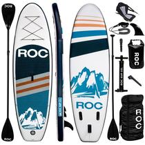 Prancha inflável de stand up paddle Roc 10FT Navy com assentos de caiaque