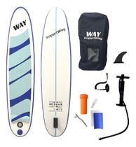 Prancha Inflável Stand Up Paddle 275cm Acessórios Bomba Remo