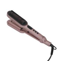 Prancha Modeladora Gama Waver & Brush Keration 70W, Rosa, Bivolt