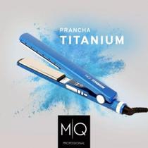 Prancha MQ Titanium profissional 450ºF Bivolt - MQ PROFESSIONAL