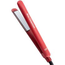 Prancha para Cabelo Lizz Neo Titanium 230ºC Vermelho Bivolt