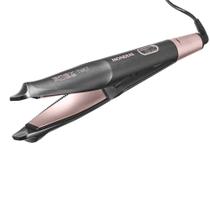 Prancha para Cabelo Mondial Grey Rose Twist P-29 - 50W - 230C - 220V - Cinza e Rosa