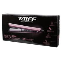 Prancha para Cabelo Taiff Fox 3 Soft Rose - 50/53W - 230C - Ceramica - Bivolt - Rose