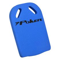 Prancha Poker Natação c/ Orifício 28x41x3 EVA Azul Prancha Poker Natação c/ Orifício 28x41x3 EVA Azul