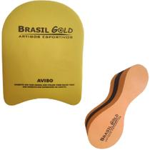Prancha + Pull Boia Flutuador Piscina Praia Eva Hidro - Brasil Gold