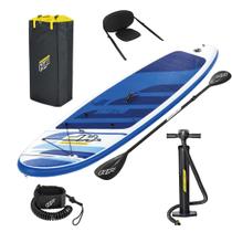 Prancha Stand Up Inflável Oceana com Remo até 120 Kg - Bestway 65350 Prancha Stand Up Inflável Oceana com Remo até 120 Kg - Bestway 65350