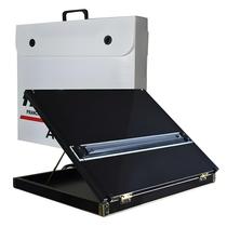 Prancheta A3 Portatil Trident com Régua Paralela Preta 5000p Prancheta A3 Portatil Trident com Régua Paralela Preta 5000p