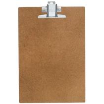 Prancheta A4 De Madeira Mdf com Prendedor De Metal