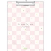 Prancheta A4 Decorada Soho Com Prendedor Metálico Tilibra