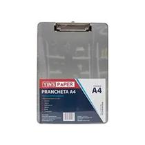 Prancheta A4 Fume com Metal YP8356 Yins Prancheta A4 Fume com Metal YP8356 Yins