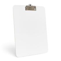 Prancheta A4 Lousa Portátil Oficio Eucatex Branco c/ Prendedor Gv Office