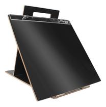 Prancheta A4 Portátil Articulada Trident Black Prancheta A4 Portátil Articulada Trident Black