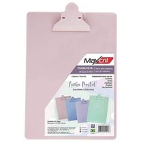 Prancheta A4 Rosa Pastel Acrilico - Maxcril