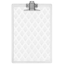 Prancheta Acrílica Ofício Super Metal Cristal Waleu Prancheta Acrílica Ofício Super Metal Cristal Waleu