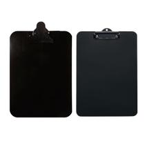 Prancheta Acrílica Super A4 Preta Reforçada 33cm x 23cm - Maxcril