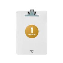 Prancheta Acrílico A4 Prendedor De Metal Novacril