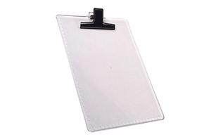 Prancheta Acrílico Incolor A4 Prendedor Metal