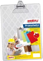 Prancheta Acrilico Super Metal Cristal - Waleu Prancheta Acrilico Super Metal Cristal - Waleu