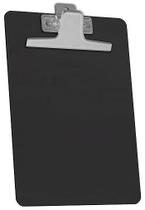 Prancheta Acrimet 920 premium prendedor metalico meio oficio pequena na cor preta